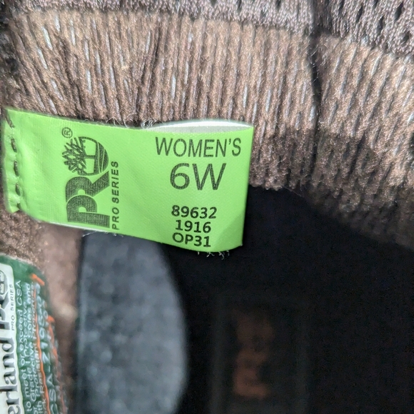 Timberland Pro Women's Rachet Steel Toe Boot - size 6W - Picture 7 of 10